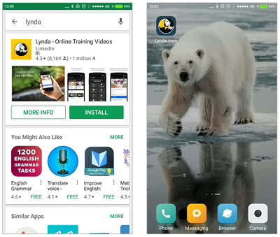Lynda in Android Lynda in Android
