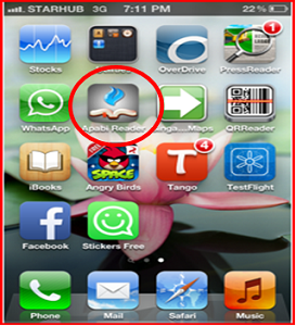 Tap on Apabi Reader once it has installed Tap on Apabi Reader once it has installed